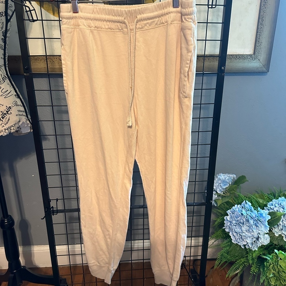 J. Crew Men's Beige Jogger Pants